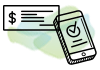 Mobile deposit icon