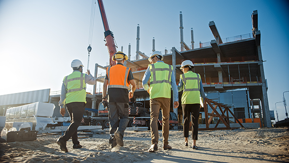 Commercial real estate loans construction